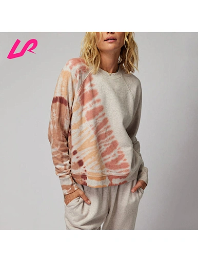 Elevate your activewear game with our tie dye sweatshirt. Shop now for a range of sizes and colors to add the perfect blend of fashion and function to your wardrobe.